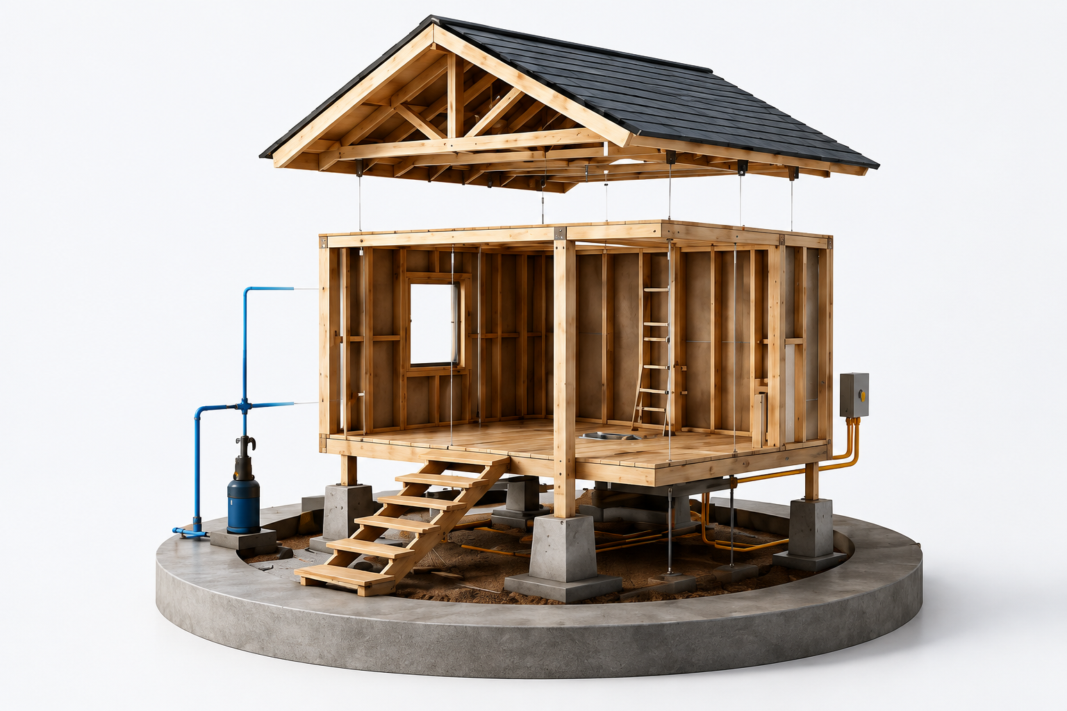 Shelter construction study
